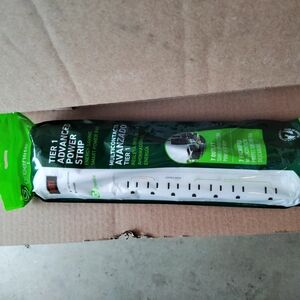 Logitech White Advanced Power Strip